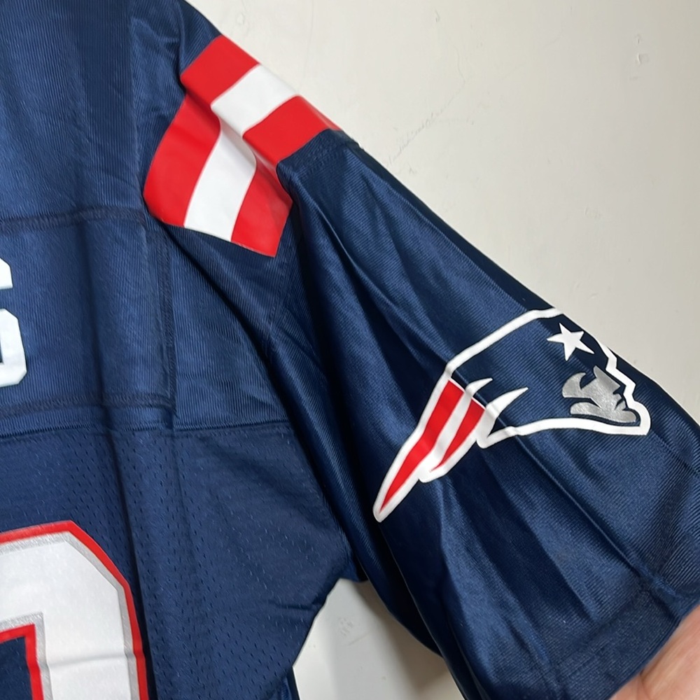 NFL Pro Line Men's Mac Jones Navy New England Patriots Sz Large - Picture 4 of 8
